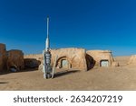 A picture of the Star Wars - Mos Espa shooting location in Tunisia.