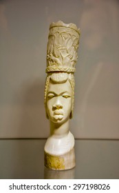 Picture Of A Statue Made By Elephant Ivory