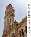 A picture of the Sultan Abdul Samad building in Merdeka Square.