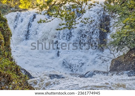 Picture of Swallow Falls in North Wales