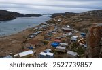 Picture taken during summer on the top of the hill of kimmirut on Baffin Island.