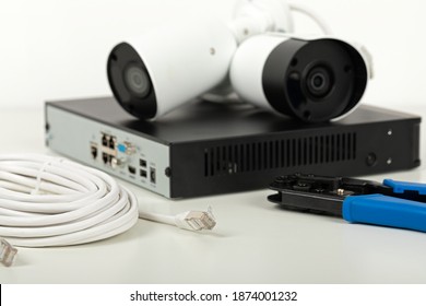 Picture Of Video Surveillance Installation For Safety Home - Security Camera