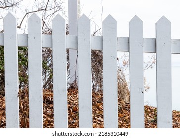 A Picture Of A White Picket Fence