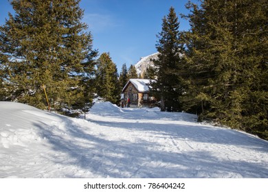 Picture Of A Winter Hike Day From Switzerland Leukerbad To Kandersteg