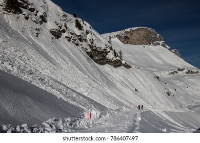 Picture Of A Winter Hike Day In Switzerland From Leukerbad To Kandersteg