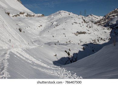 Picture Of A Winter Hike Day In Switzerland From Leukerbad To Kandersteg