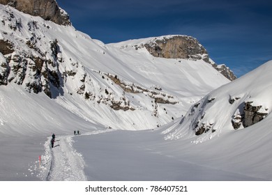 Picture Of A Winter Hike Day In Switzerland From Leukerbad To Kandersteg