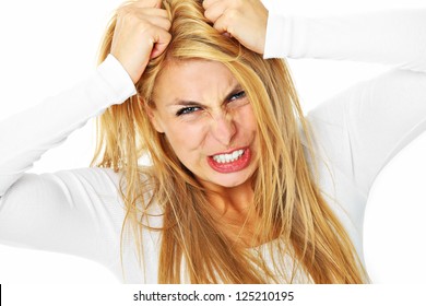 Tear Ones Hair Images Stock Photos Vectors Shutterstock