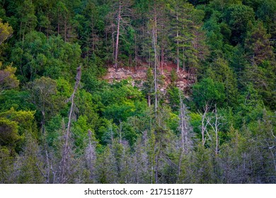 Pictured Rocks National Lakeshore Park In Michigan's Upper Peninsula