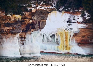 Pictured Rocks National Lakeshore Photography, Winter, Ice