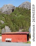 Pictures taken around Stornes, the village closest to the sea in the Anafjord. Old colorful buildings and (boat)sheds. Historic feeling all around.