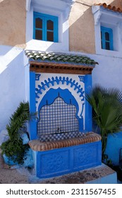 Pictures I took in the blue city, Chefchaouen, Morocco - Shutterstock ID 2311567455