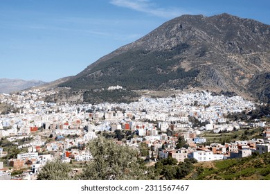 Pictures I took in the blue city, Chefchaouen, Morocco - Shutterstock ID 2311567467