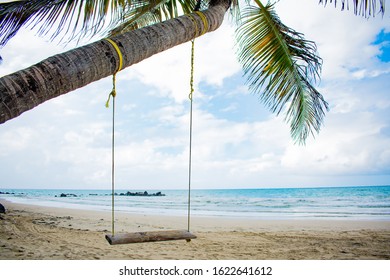 Picturesque Beach Scene In Carolina, Puerto Rico 