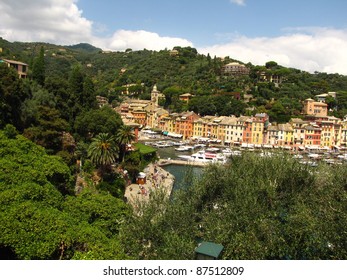 The picturesque harbour of Portofino in Italy - Shutterstock ID 87512809