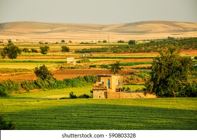 Picturesque Landscape In The Western Part Of Syria Before Civil War Started