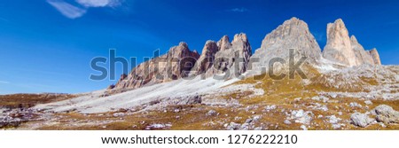 Picturesque mountain landscape in the Alps
