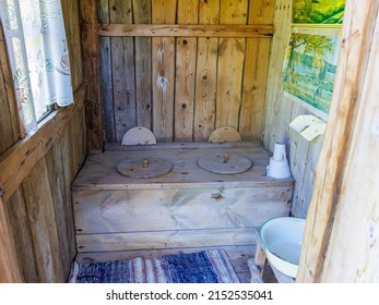 Picturesque Old Outhouse For Two