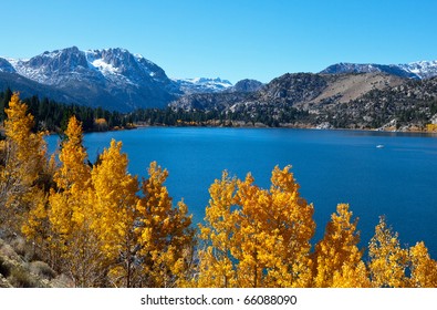 Picturesque Rural Landscapes On Mammoth Lake