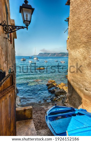 Similar – Image, Stock Photo House by the sea