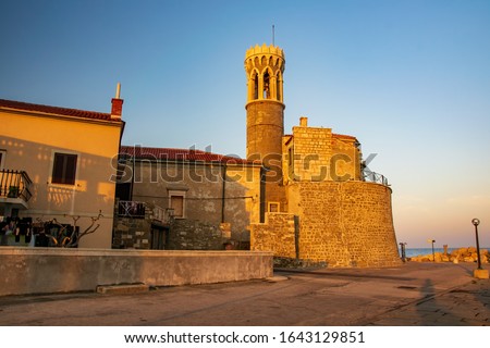 Similar – Image, Stock Photo Seashore bank Adriatic Sea