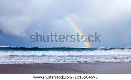 Similar – Foto Bild Rainbow. Sommer Urelemente