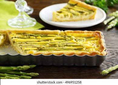 Pie With Asparagus.