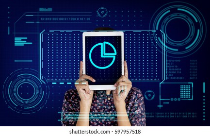 Pie Graph Summary Chart Analysis Graphic Digital