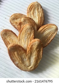 Pie Snack, Dry Bread Topped With Melted Sugar, This Food Comes From Ancient Greece