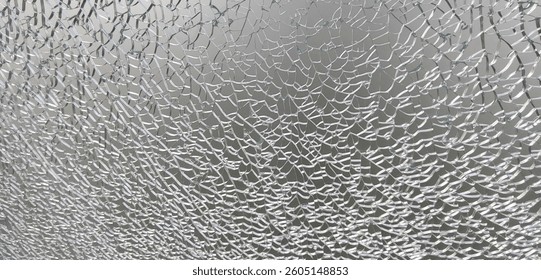A piece of broken glass