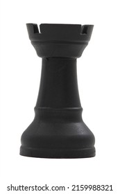piece of chess game black rook