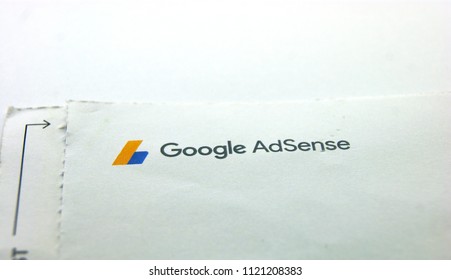 Piece Of Envelope From Google Adsense Which Deliver A Pin 