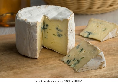  Piece Of French Blue Cheese For Dessert