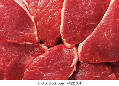 Piece Of Fresh Raw Meat Background