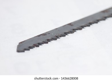 A Piece Of Jig Saw Blade