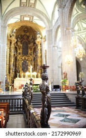 Piece In Mexico City Metropolitan Cathedral