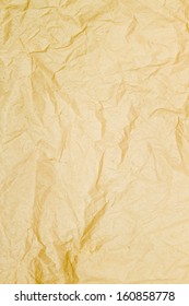 Piece Of Old Used Yellow Paper