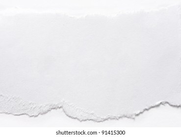 A piece of paper on white