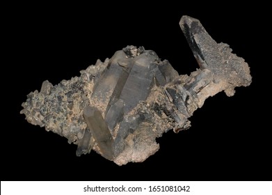 A Piece Of Smokey Quartz From Namibia