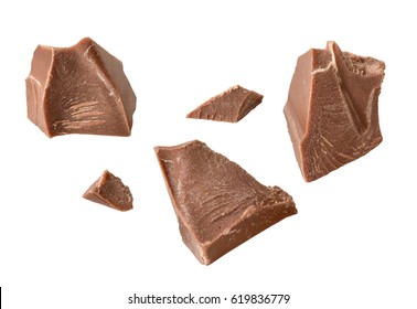 pieces of chocolate