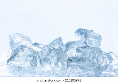 Pieces Of Crushed Ice