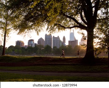 Piedmont Park In Atlanta, Georgia