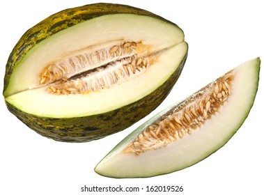 Piel de Sapo Melon, also called Christmas Melon or Spanish Melon