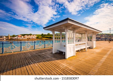 Pier And Boats In Swanage, Dorset