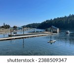 Pier at Departure Bay in Nanaimo on Vancouver Island, British Columbia, Canada