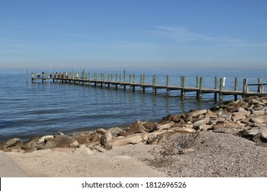 Pier Off Of The Texas City Dike, Texas