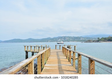 Pier On The Riviera Nayarit