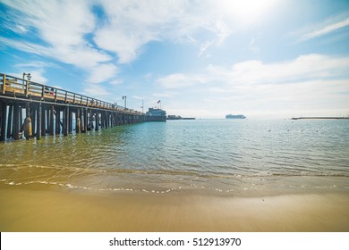 Pier In Santa Barbara, California