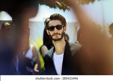 Pierre Niney Attends The 'Inside Out' Photocall During The 68th Annual Cannes Film Festival On May 18, 2015 In Cannes, France.