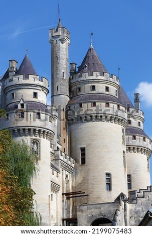 Pierrefonds is a castle situated in the commune of Pierrefonds in the Oise department in the region of Picardy, France.